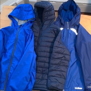 L.L.Bean GAP Boys jacket bundle 1xL.L. Bean, 2xGAP